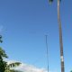 66- Toucher un Coco en haut d'un mat de 9,50m a 22 metres des lanceurs 